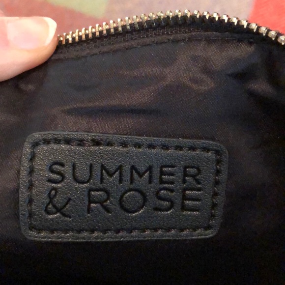 Summer & Rose Vegan Leather Foldover Clutch - Picture 4 of 4